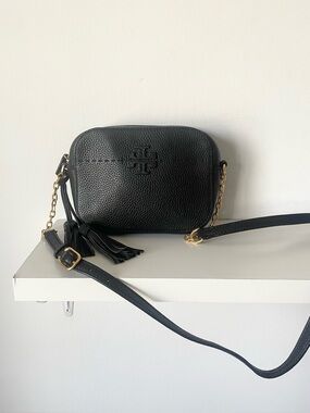 Tory Burch McGraw Black Crossbody Bag
